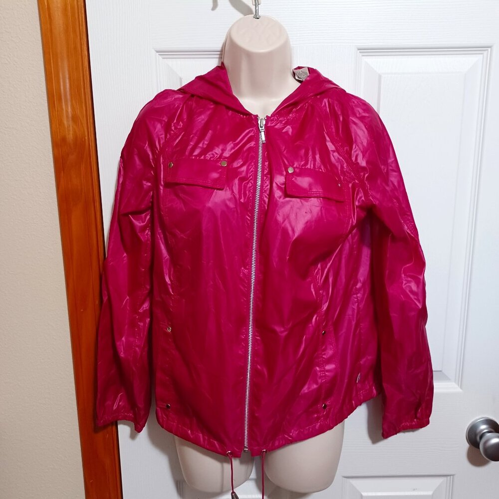 Zynergy Windbreaker Hoodie Jacket Size 0